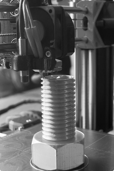 3D printed bolt prototype