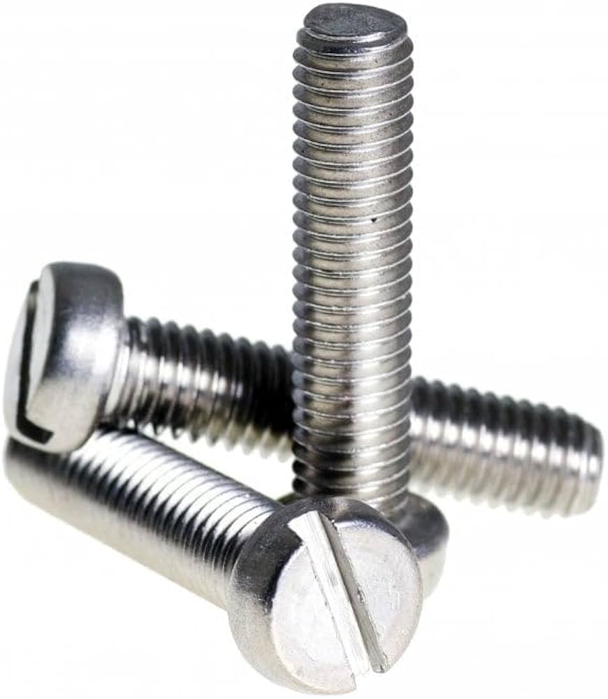 Cheese Head Slotted Screw Din 84
