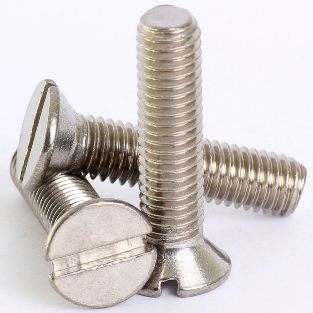 Csk Slotted Head Screw Din 963